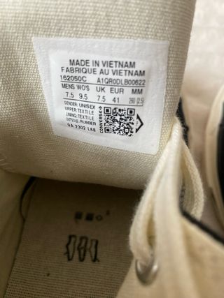 Converse Chuck Taylor Zapatillas Negras