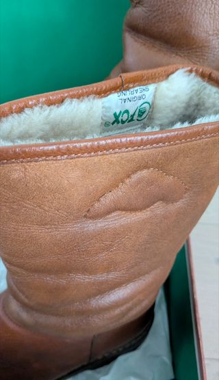 stivali scarponcini Fox in shearling num 41