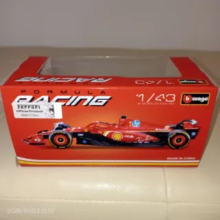 Ferrari F1 SF24 Charles Leclerc #16 Bburago 1:43