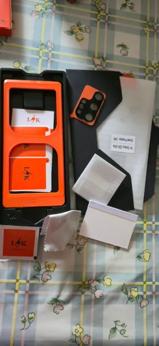 Protector Pantalla y Cámara LK S24 Ultra