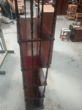 Estantería madera clásica 5 baldas