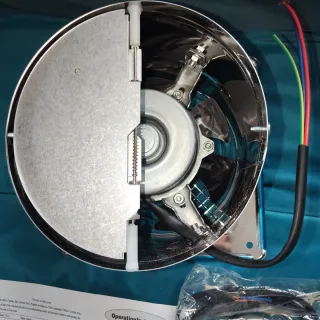 Extractor de aire metálico