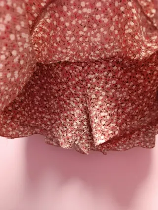 Falda volantes con pantalón Zara niña Talla 11/12