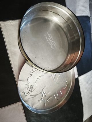 Scatola in latta vintage Huntley & Palmers