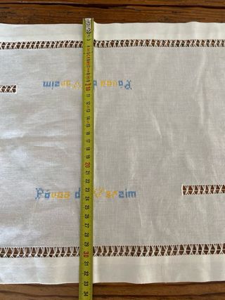 Pano de tabuleiro Póvoa de Varzim novo