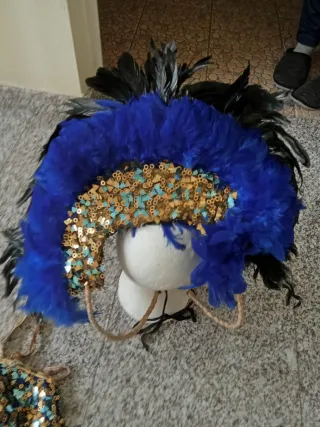 Disfraz Carnaval Alas Plumas