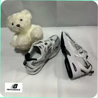 New Balance 530 Blanco Plata Marino