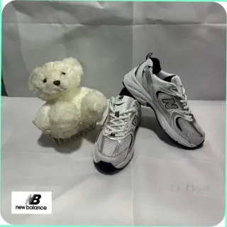 New Balance 530 Blanco Plata Marino