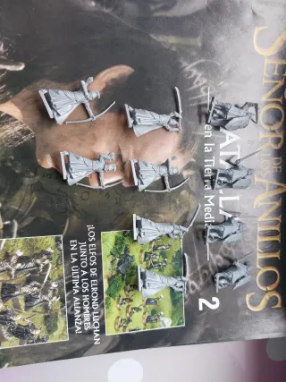 Figuras Elfos y guerreros gondor para Pintar