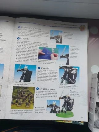 Figuras Elfos y guerreros gondor para Pintar