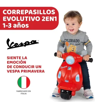 Correpasillos Vespa bebé con sonidos