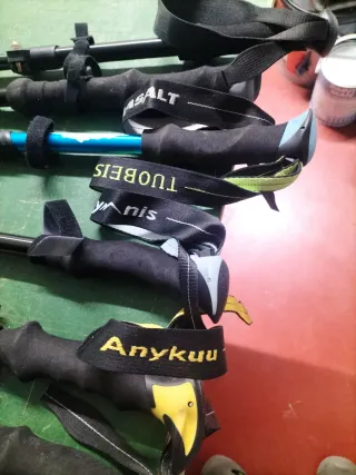 Lote bastones senderismo (varios)