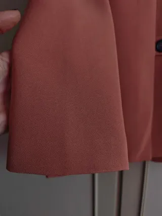 Giacca elegante color pesca