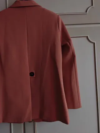Giacca elegante color pesca