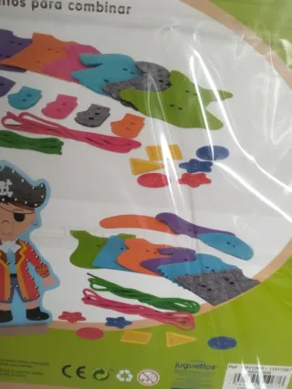 Juego de Atar Pirata y Ropa