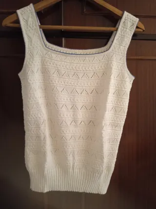 Jersey de punto sin mangas