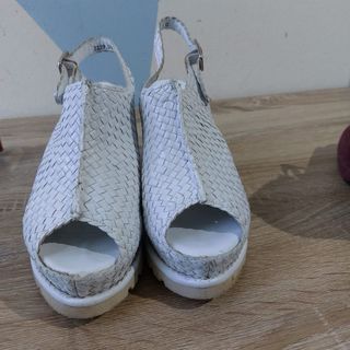 Sandalias Pons Quintana Blancas Talla 38