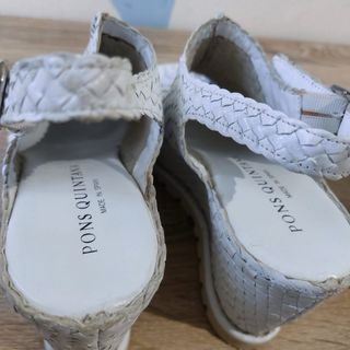 Sandalias Pons Quintana Blancas Talla 38