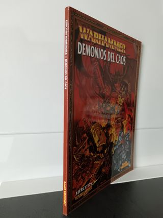 WARHAMMER DEMONIOS DEL CAOS Libro ejercito - Nuevo