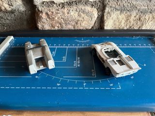 Lotto 2pz Politoys Ford Mirage e Bisiluro 1:24