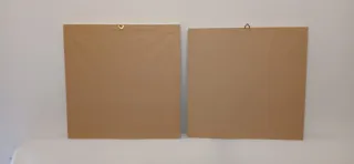 Quadretti a mezzo punto con Pappagalli e Oche