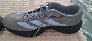 Zapatillas Adidas Adizero Evo SL Grises y Azules