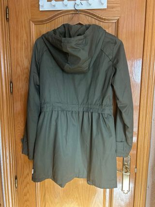 Parka Verde Mujer fino cortavientos nuevo etiqueta