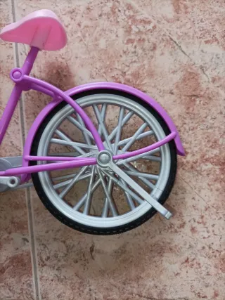 Bicicleta Barbie Morada