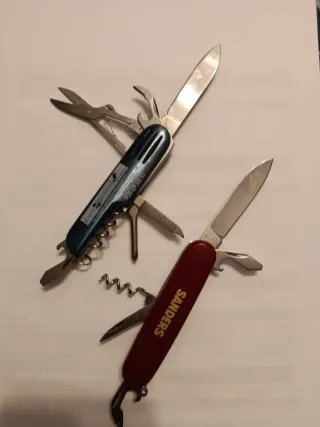 Lote 4 Navajas Multiusos