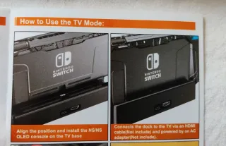 Base Carga Dock Nintendo Switch