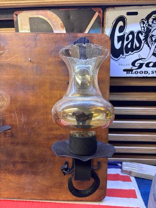 Applique Taverna Vetro e Metallo