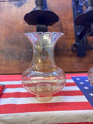 Applique Taverna Vetro e Metallo