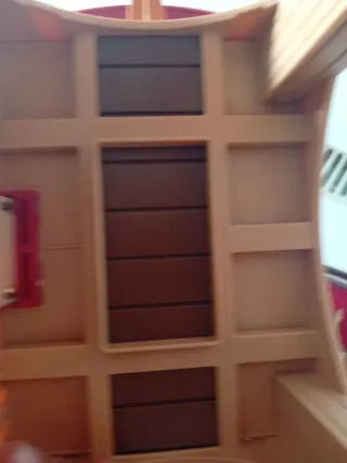 Barco Playmobil Rojo