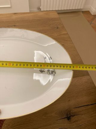 Vassoio Schonwald oro e bianco