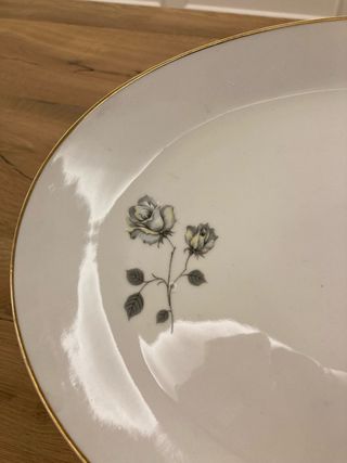 Vassoio Schonwald oro e bianco