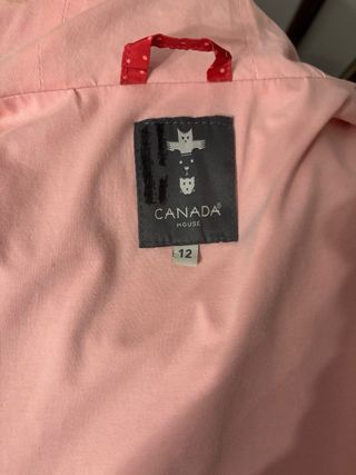 Cortavientos Canadá House niña