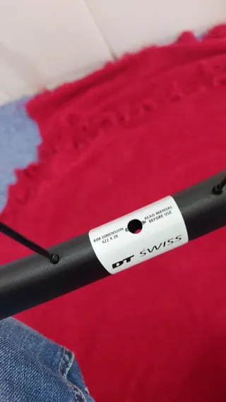 Ruedas DT Swiss E1800 Spline Disc 32mm Alum.