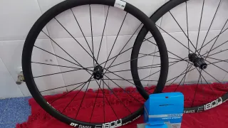 Ruedas DT Swiss E1800 Spline Disc 32mm Alum.