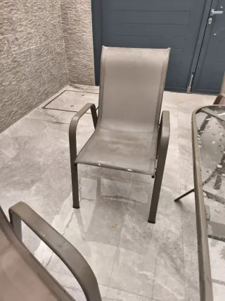 Mesa y 6 Sillas Exterior