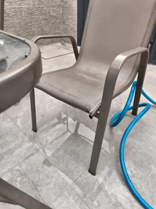 Mesa y 6 Sillas Exterior