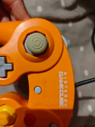 Mando Nintendo GameCube Naranja Original