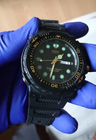 Reloj Casio MRD 201 W v1