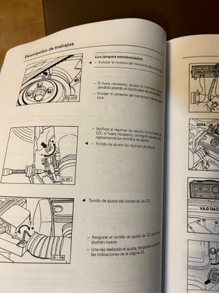 VW POLO 86C 86C2 GT G40 MANUAL DE MANTENIMIENTO