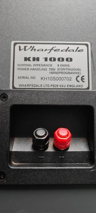 Altavoces Wharfedale kh 1000 140W Negro