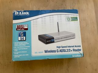 Router D-Link Wireless G ADSL2/2+ DSL-G624T