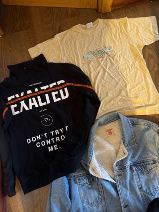 Lote Ropa Hombre XXL NAVY Abrigos y Más