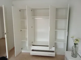Armario blanco modular