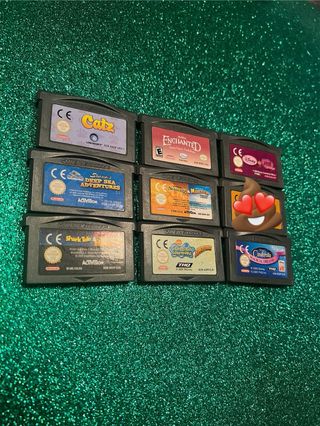 9 Juegos Game Boy Advance LEER BIEN