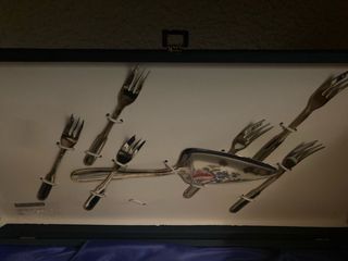 Estuche tarta cubiertos y bandeja porcelana