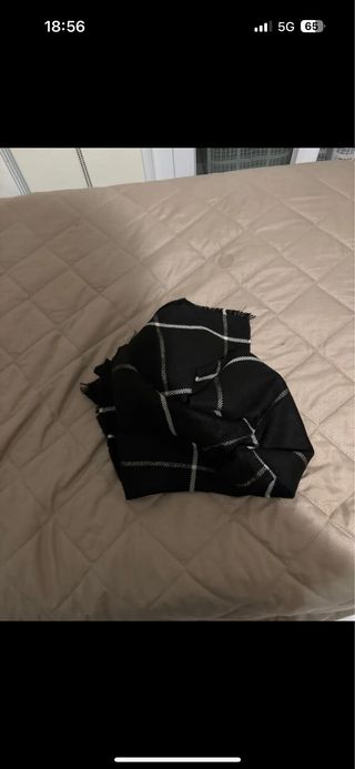 Sciarpa uomo a quadri